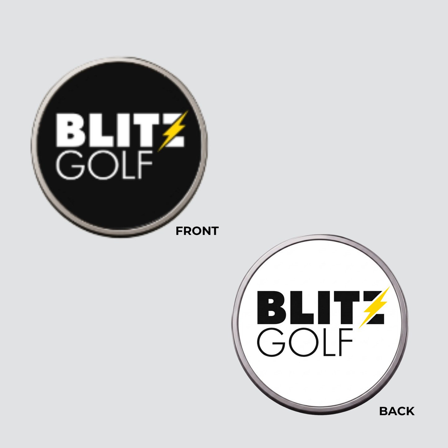25mm Metal Ball Marker - Blitz Golf