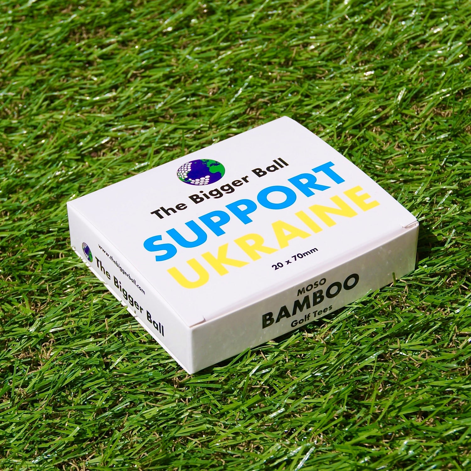 support Ukraine golf tees