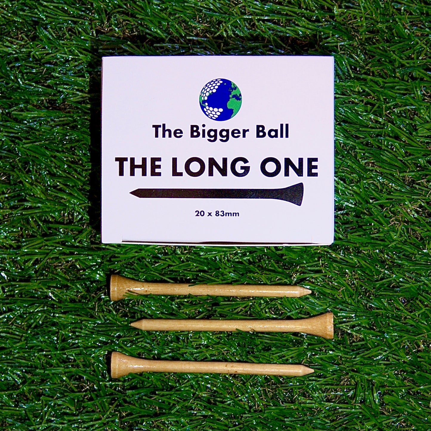 Bamboo golf tees