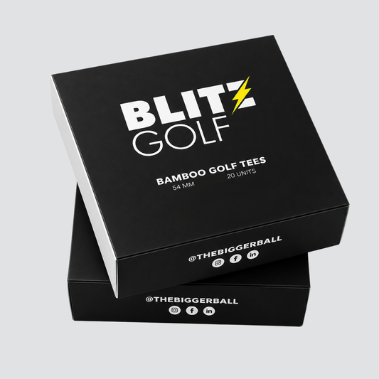 20 x 54mm Bamboo Golf Tees - Blitz Golf
