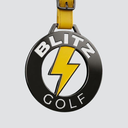 3D Metal Bag Tag - Blitz Golf