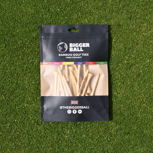 THE BIGGER BALL (70mm) Bamboo Golf Tees