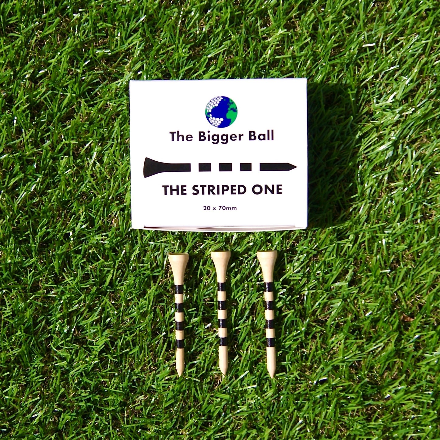 THE STRIPED ONE Golf Tees