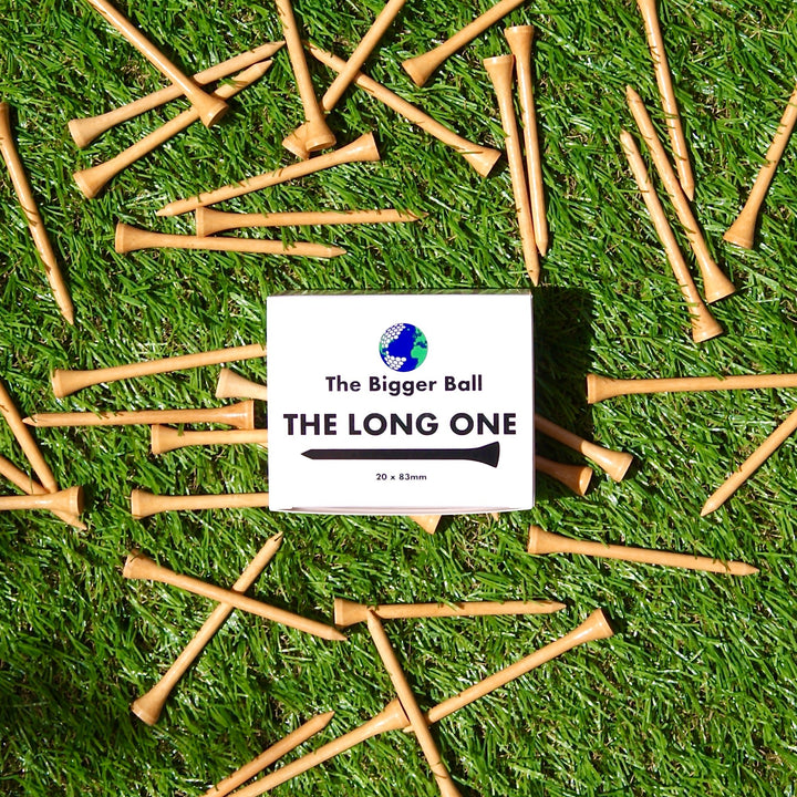 THE LONG ONE Bamboo Golf Tees (83mm)