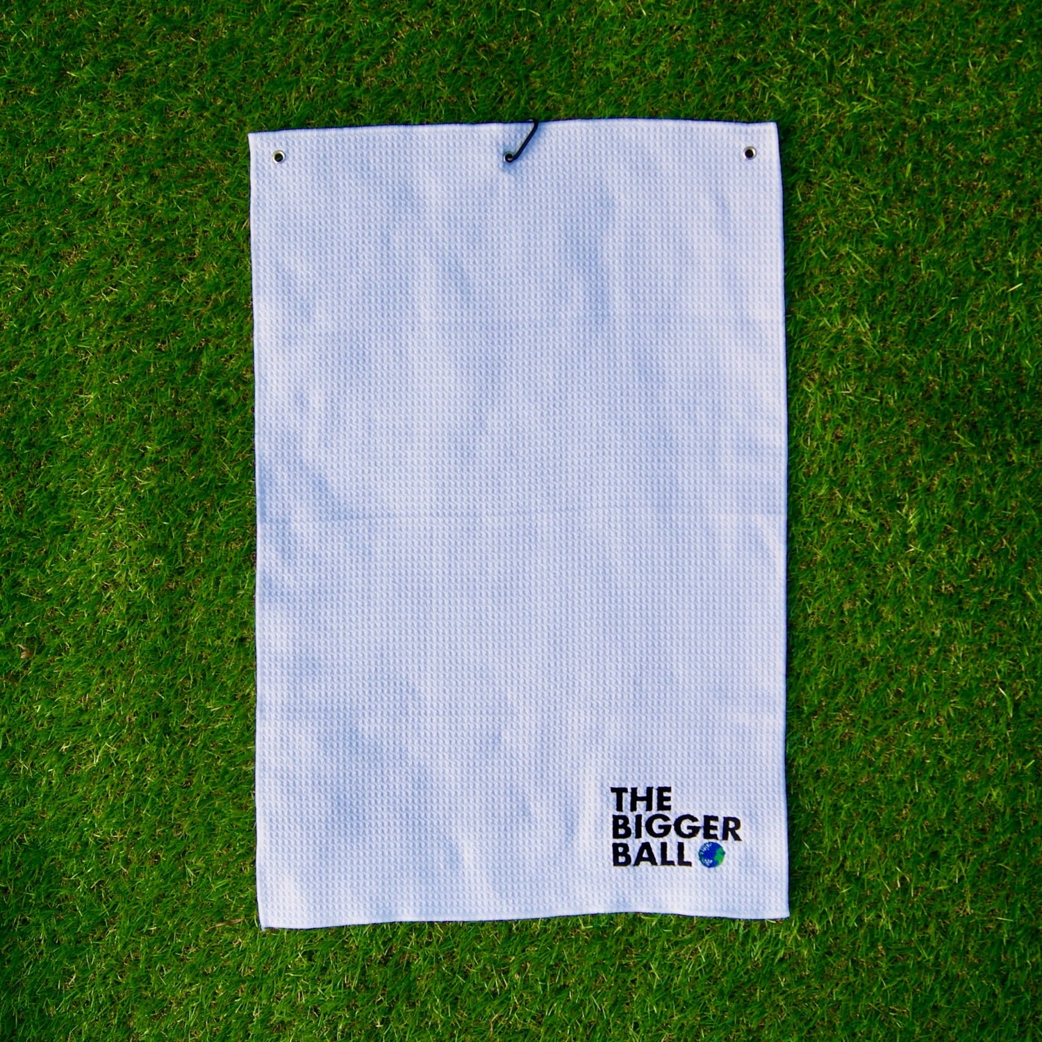 microfibre towel for golf in white