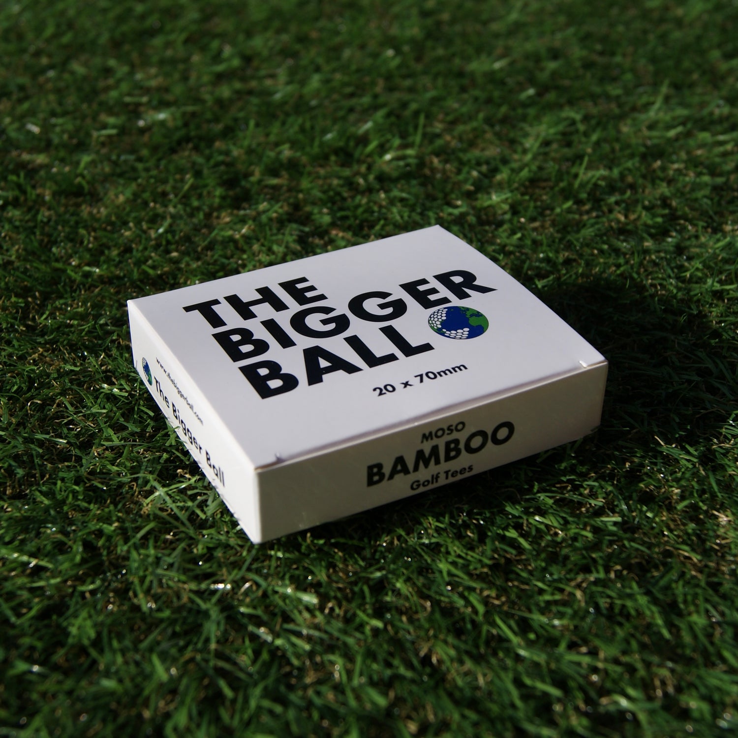 The Bigger Ball 70mm Bamboo Golf Tees